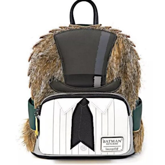Loungefly Batman Returns Penguin Mini Backpack DC Comics Marvel Limited Edition - Picture 1 of 9